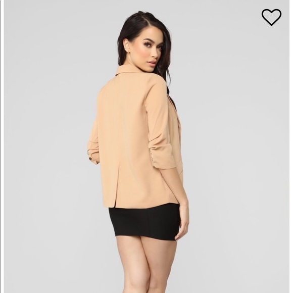 🆕 Fashion Nova: Nadine Blazer in Khaki - Picture 7 of 10